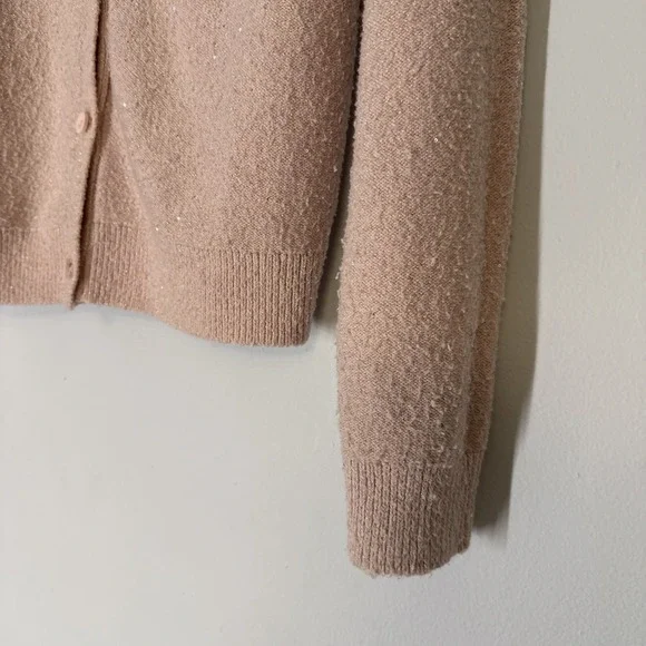 Shimmer Pink Cardigan Girls XXL (16) Warm Trendy Cute - Picture 3 of 6